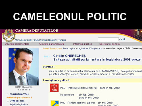 Foto Cameleonul politic